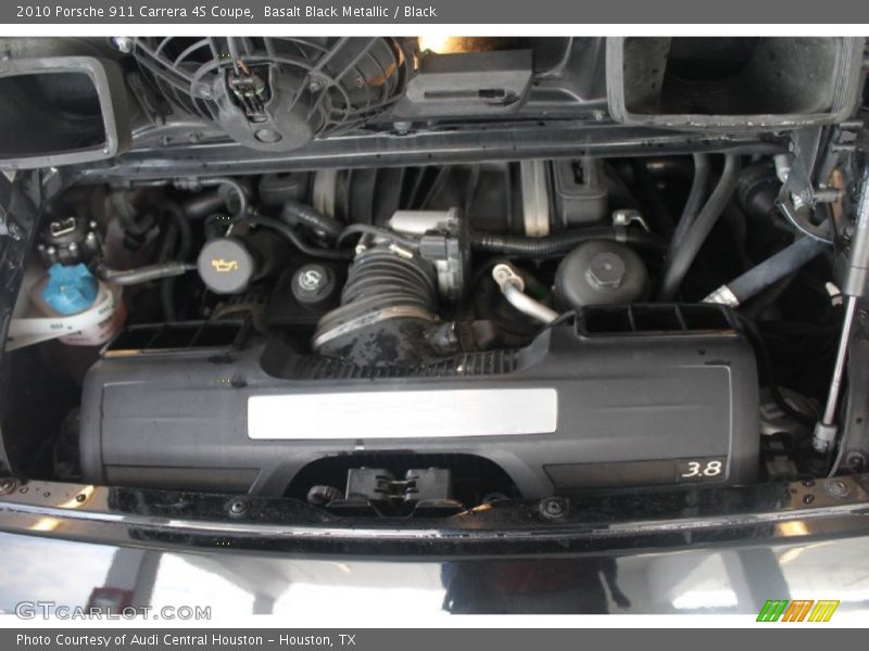 Basalt Black Metallic / Black 2010 Porsche 911 Carrera 4S Coupe