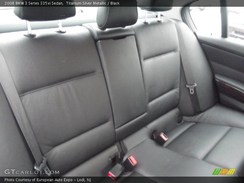 Titanium Silver Metallic / Black 2008 BMW 3 Series 335xi Sedan