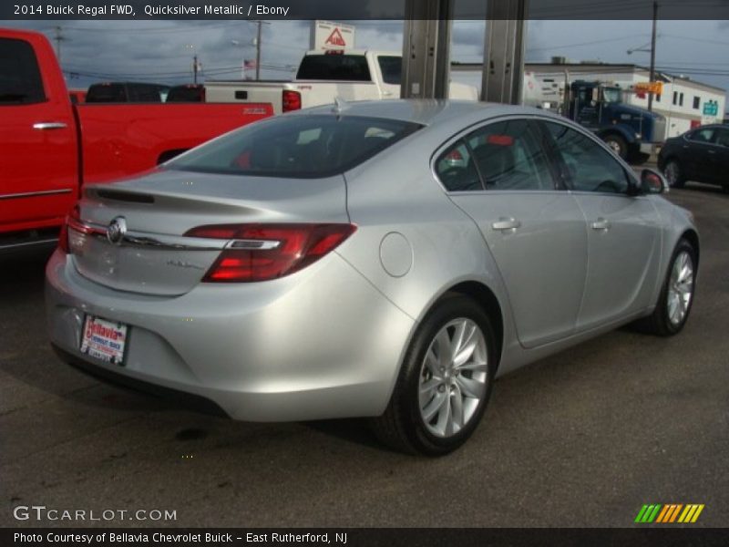 Quicksilver Metallic / Ebony 2014 Buick Regal FWD