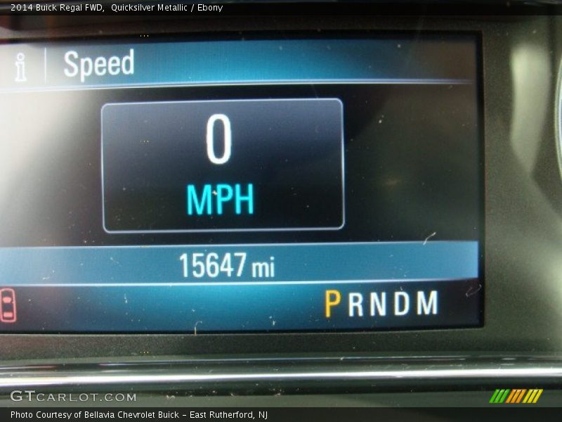 Quicksilver Metallic / Ebony 2014 Buick Regal FWD