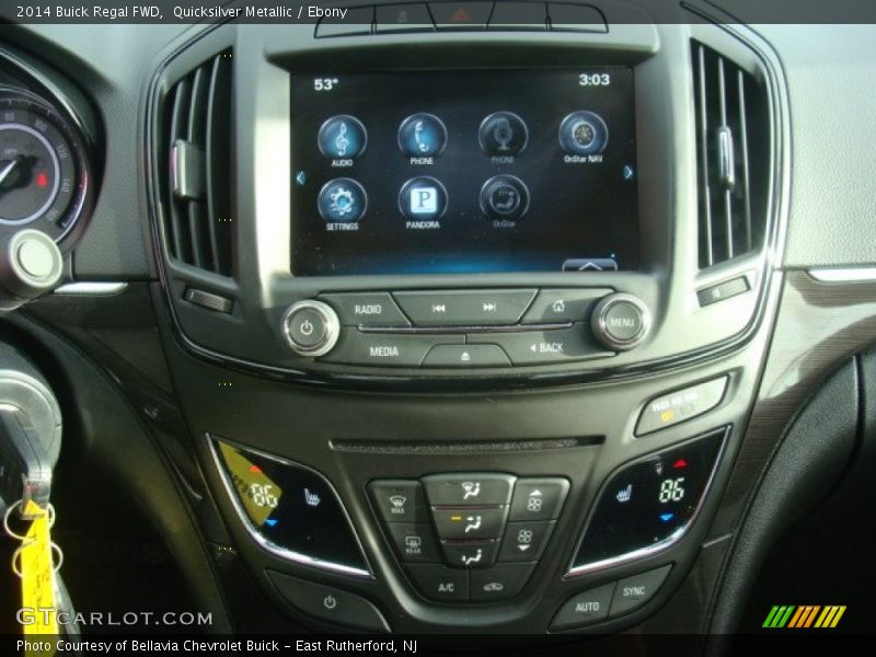 Controls of 2014 Regal FWD