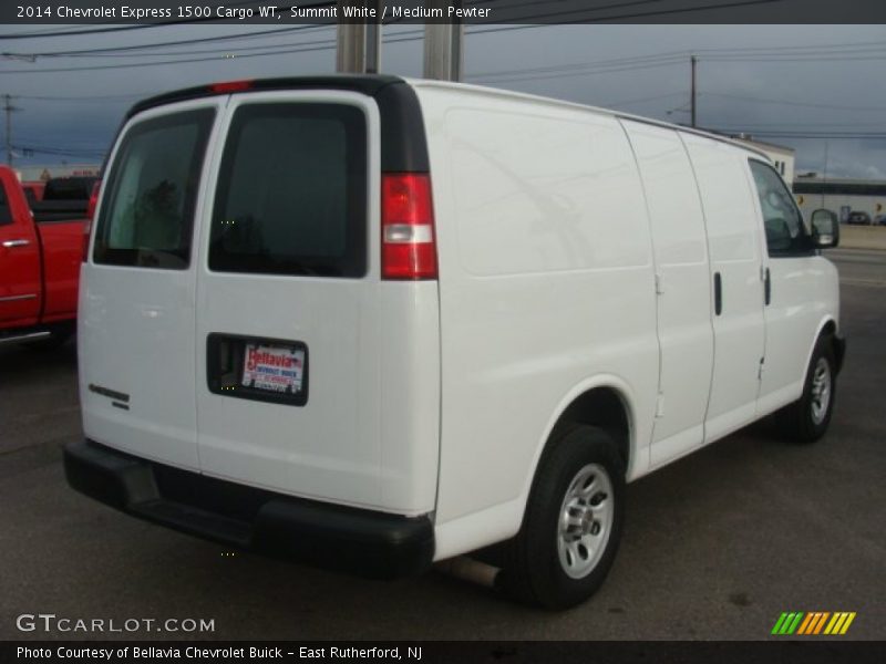 Summit White / Medium Pewter 2014 Chevrolet Express 1500 Cargo WT