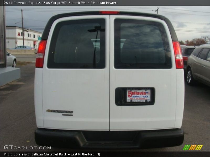 Summit White / Medium Pewter 2014 Chevrolet Express 1500 Cargo WT