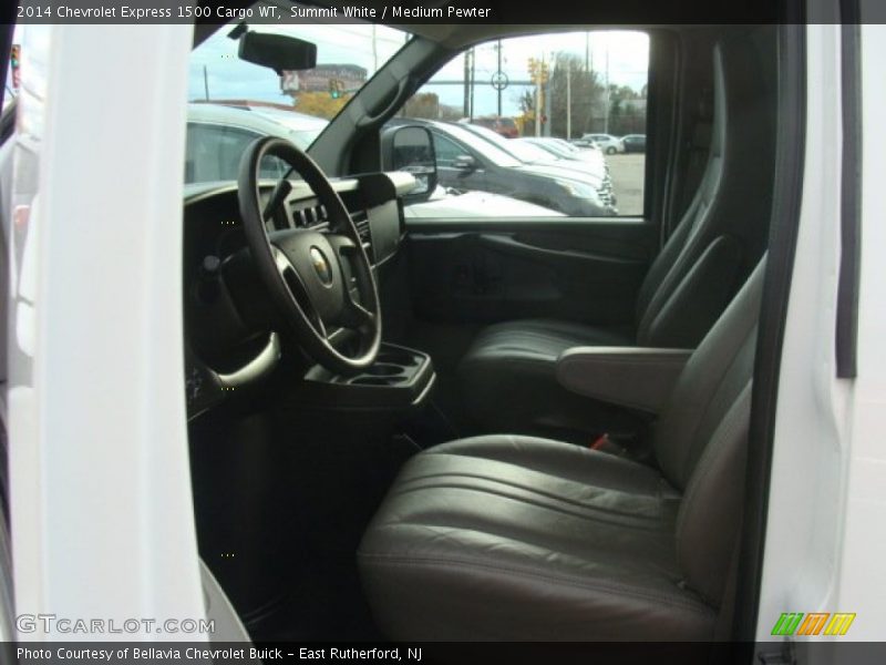 Summit White / Medium Pewter 2014 Chevrolet Express 1500 Cargo WT