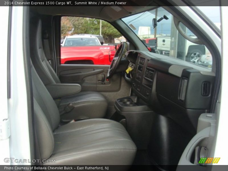 Summit White / Medium Pewter 2014 Chevrolet Express 1500 Cargo WT