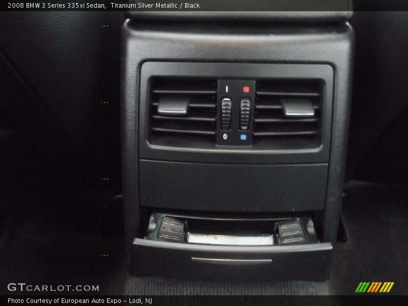 Titanium Silver Metallic / Black 2008 BMW 3 Series 335xi Sedan
