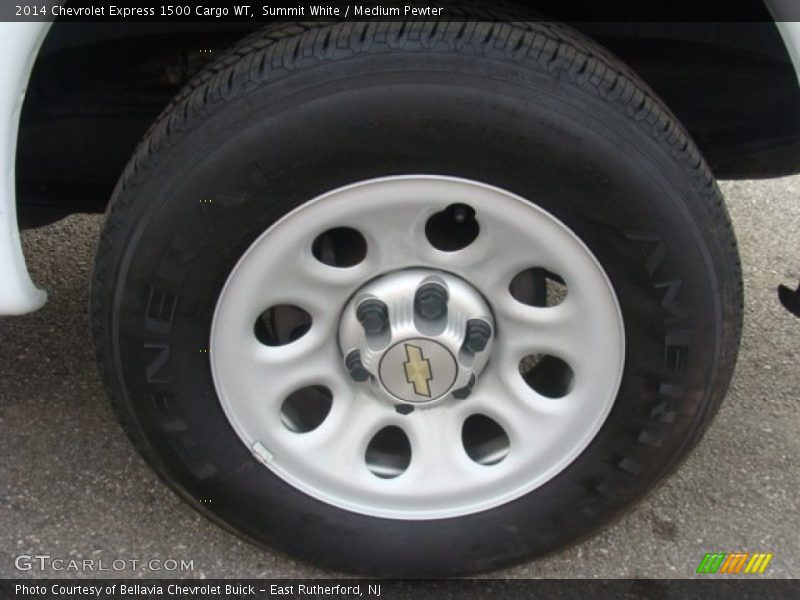 Summit White / Medium Pewter 2014 Chevrolet Express 1500 Cargo WT