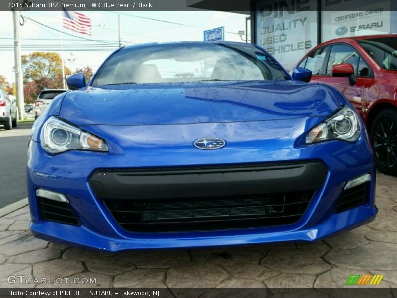 WR Blue Pearl / Black 2015 Subaru BRZ Premium