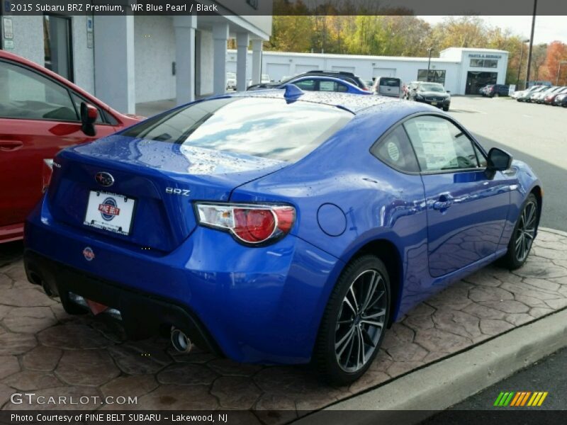 WR Blue Pearl / Black 2015 Subaru BRZ Premium