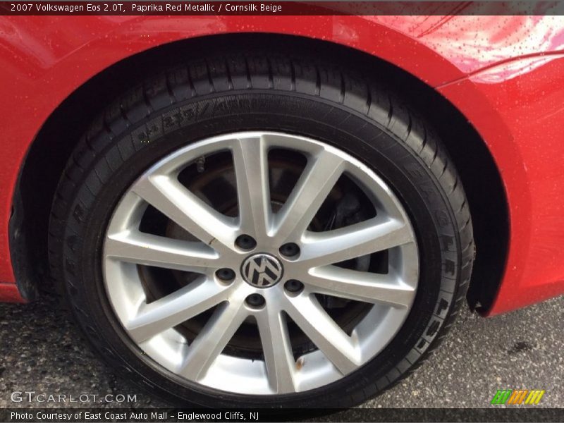 Paprika Red Metallic / Cornsilk Beige 2007 Volkswagen Eos 2.0T