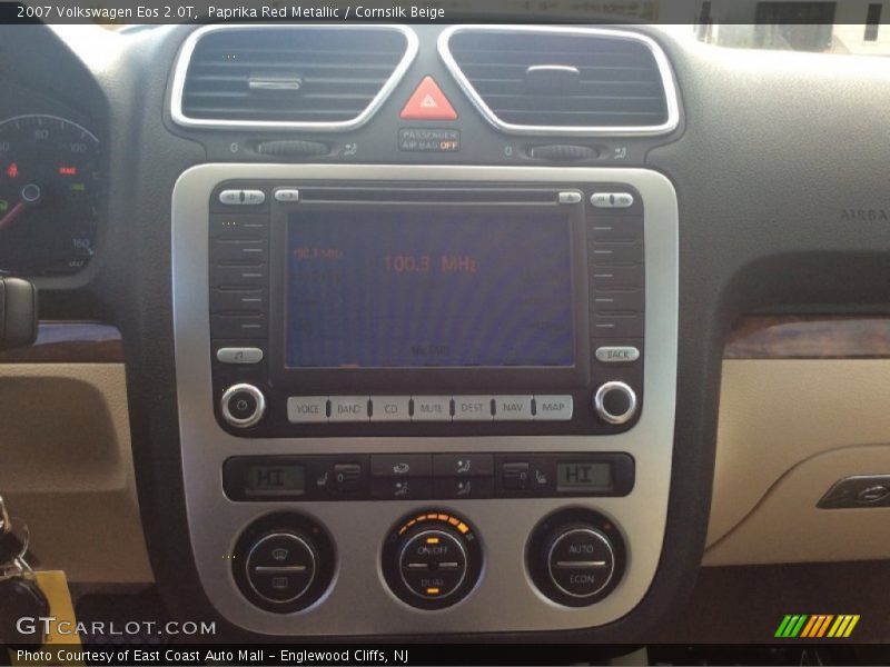 Paprika Red Metallic / Cornsilk Beige 2007 Volkswagen Eos 2.0T