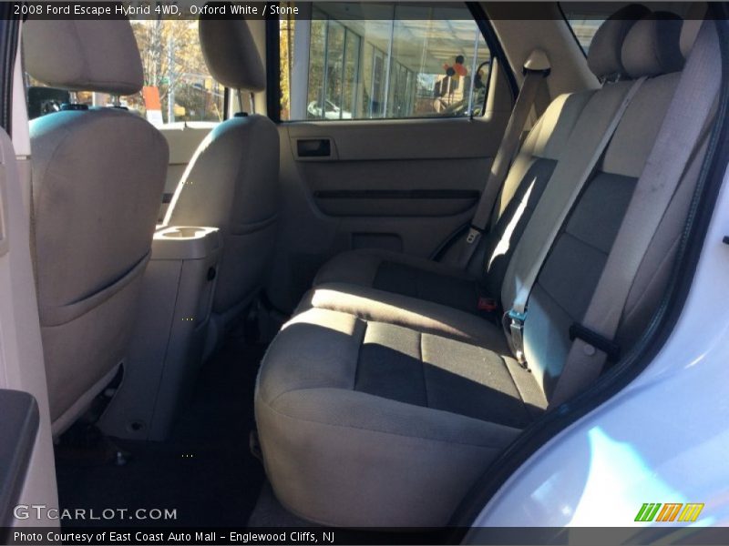 Oxford White / Stone 2008 Ford Escape Hybrid 4WD