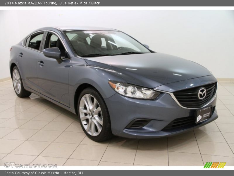 Blue Reflex Mica / Black 2014 Mazda MAZDA6 Touring