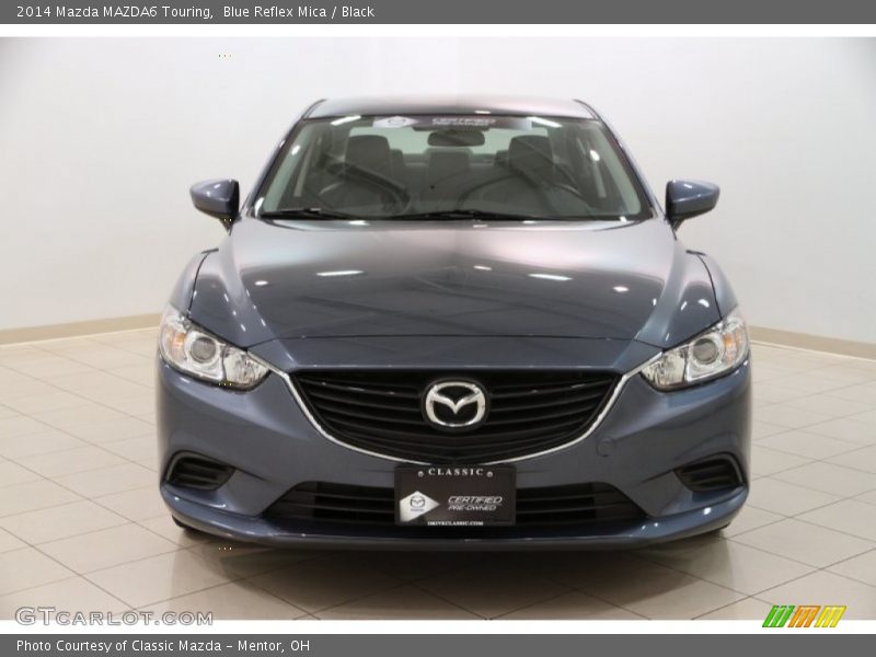 Blue Reflex Mica / Black 2014 Mazda MAZDA6 Touring