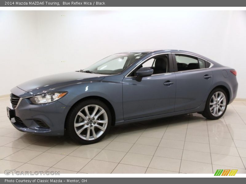 Blue Reflex Mica / Black 2014 Mazda MAZDA6 Touring