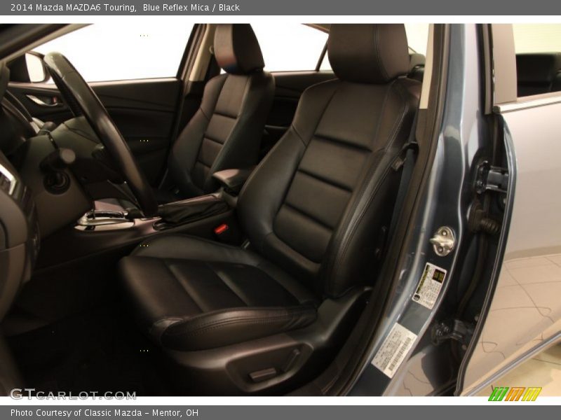 Blue Reflex Mica / Black 2014 Mazda MAZDA6 Touring
