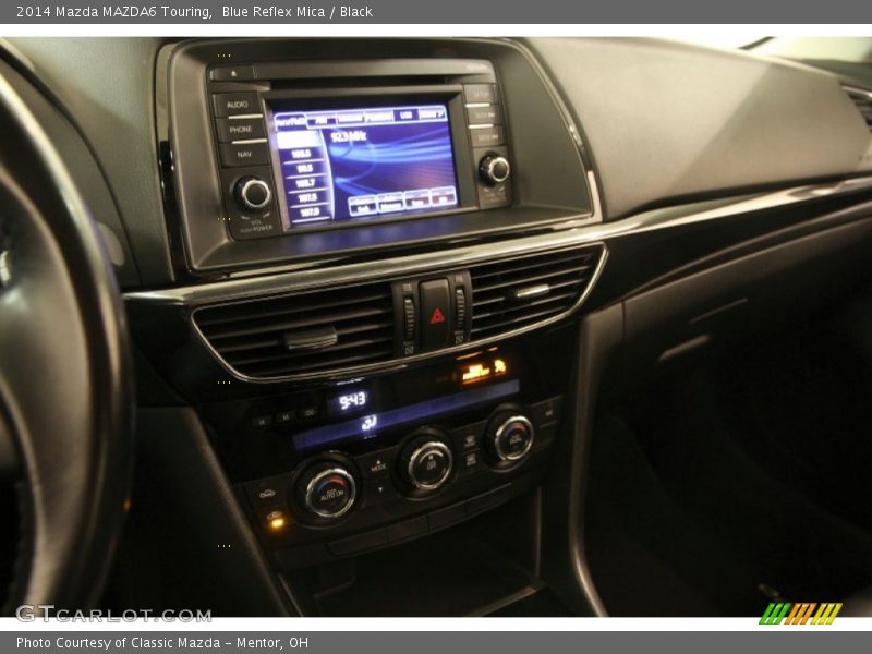 Blue Reflex Mica / Black 2014 Mazda MAZDA6 Touring