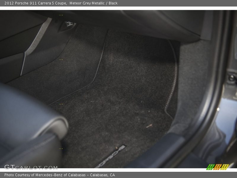 Meteor Grey Metallic / Black 2012 Porsche 911 Carrera S Coupe