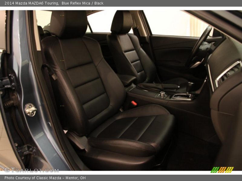 Blue Reflex Mica / Black 2014 Mazda MAZDA6 Touring