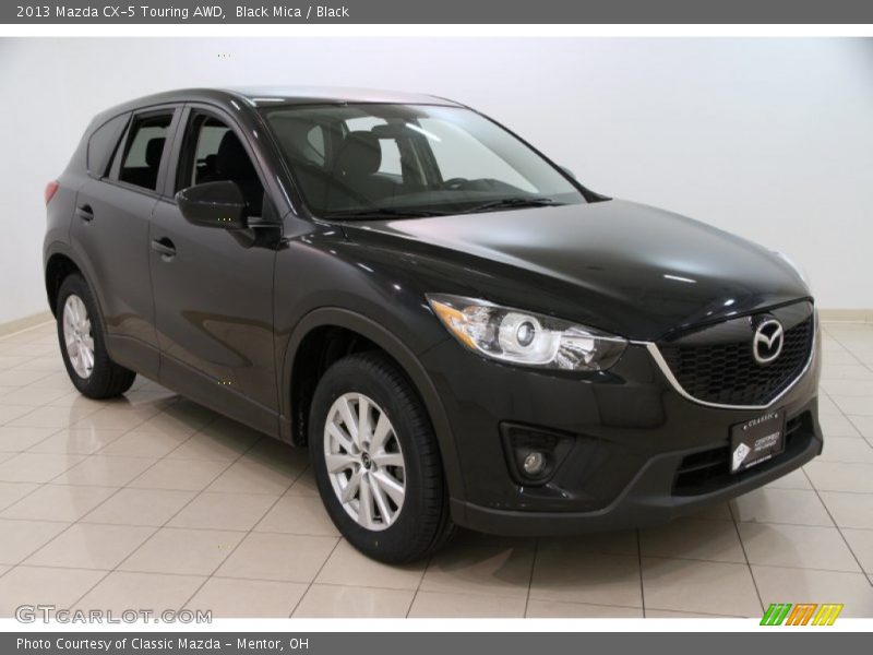 Black Mica / Black 2013 Mazda CX-5 Touring AWD
