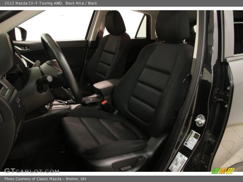 Black Mica / Black 2013 Mazda CX-5 Touring AWD