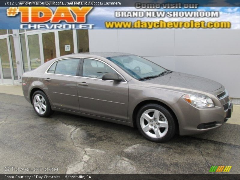 Mocha Steel Metallic / Cocoa/Cashmere 2012 Chevrolet Malibu LS