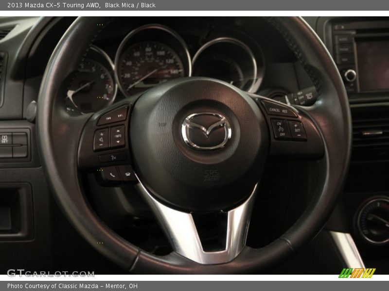 Black Mica / Black 2013 Mazda CX-5 Touring AWD