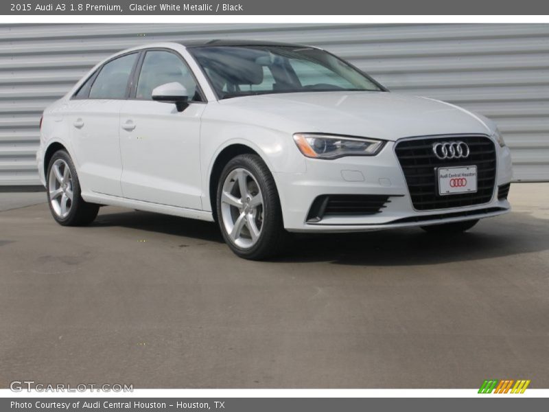 Glacier White Metallic / Black 2015 Audi A3 1.8 Premium