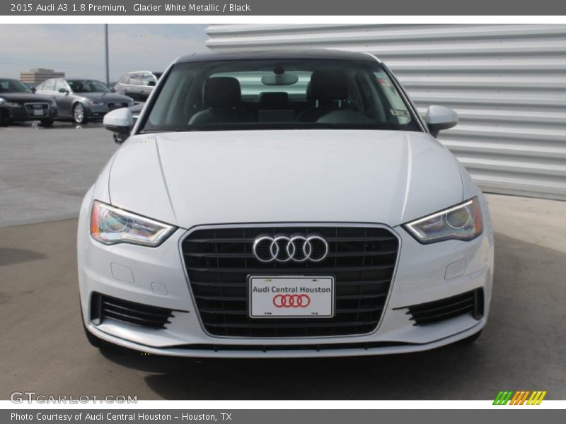 Glacier White Metallic / Black 2015 Audi A3 1.8 Premium