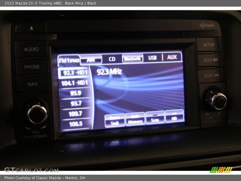 Black Mica / Black 2013 Mazda CX-5 Touring AWD