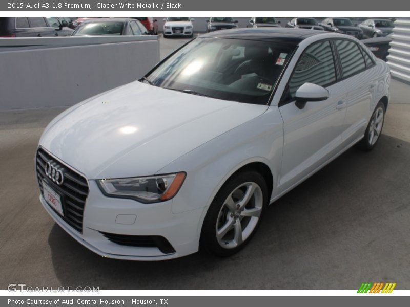 Glacier White Metallic / Black 2015 Audi A3 1.8 Premium