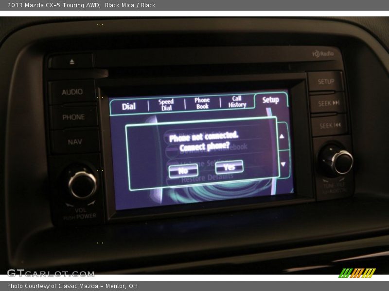 Black Mica / Black 2013 Mazda CX-5 Touring AWD