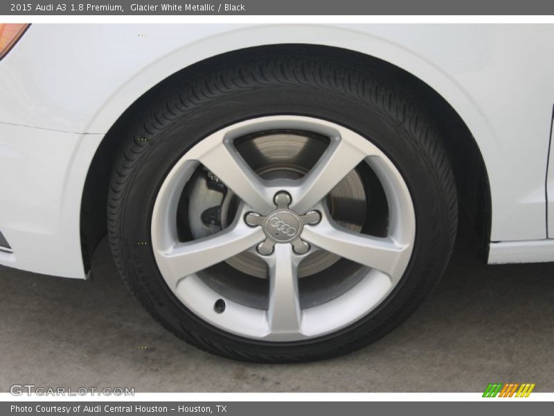 Glacier White Metallic / Black 2015 Audi A3 1.8 Premium