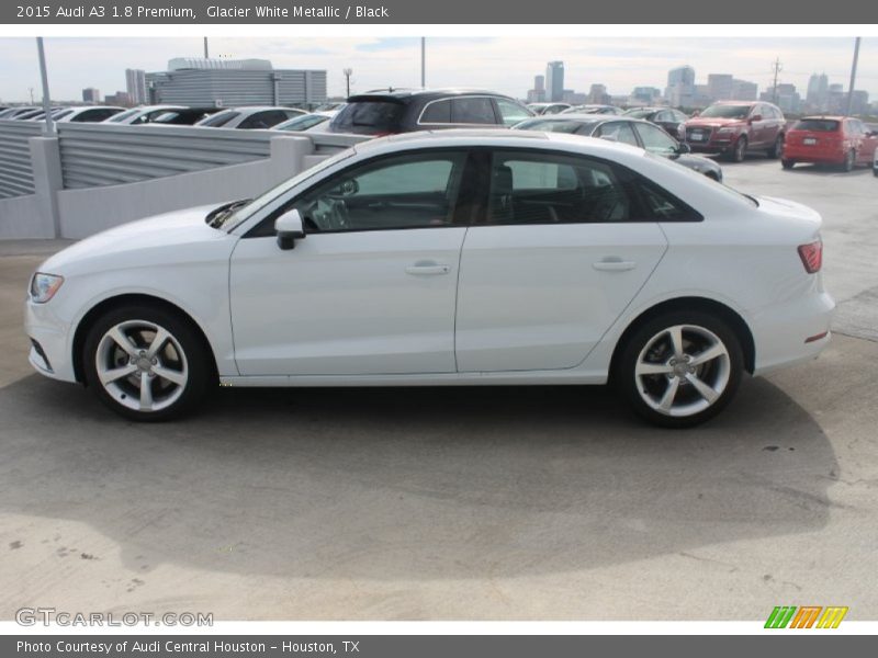Glacier White Metallic / Black 2015 Audi A3 1.8 Premium