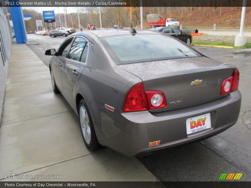 Mocha Steel Metallic / Cocoa/Cashmere 2012 Chevrolet Malibu LS