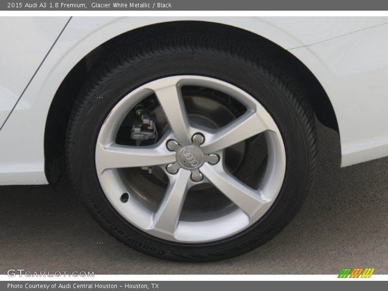 Glacier White Metallic / Black 2015 Audi A3 1.8 Premium
