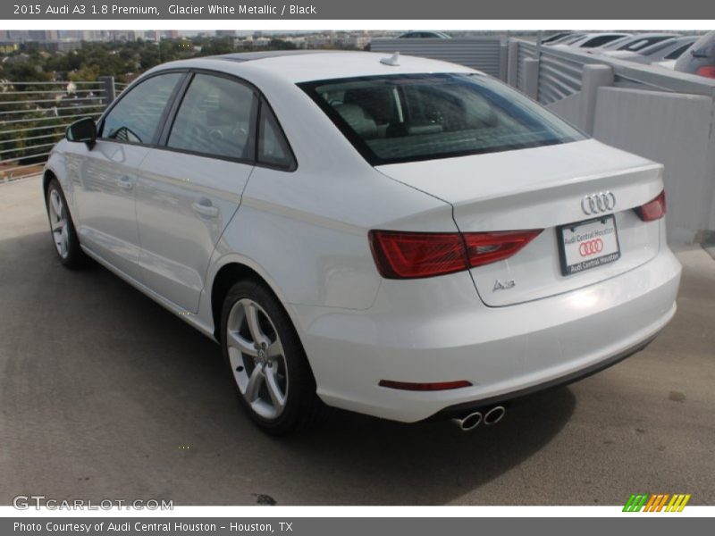 Glacier White Metallic / Black 2015 Audi A3 1.8 Premium
