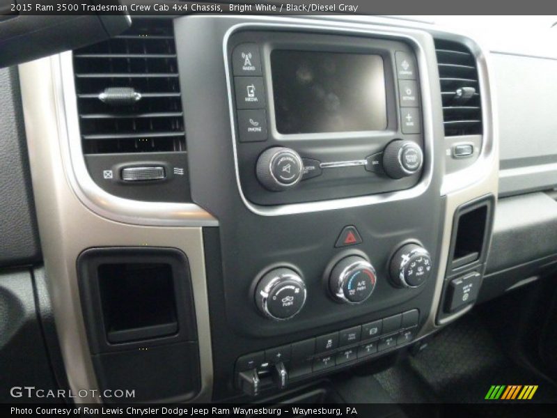 Controls of 2015 3500 Tradesman Crew Cab 4x4 Chassis