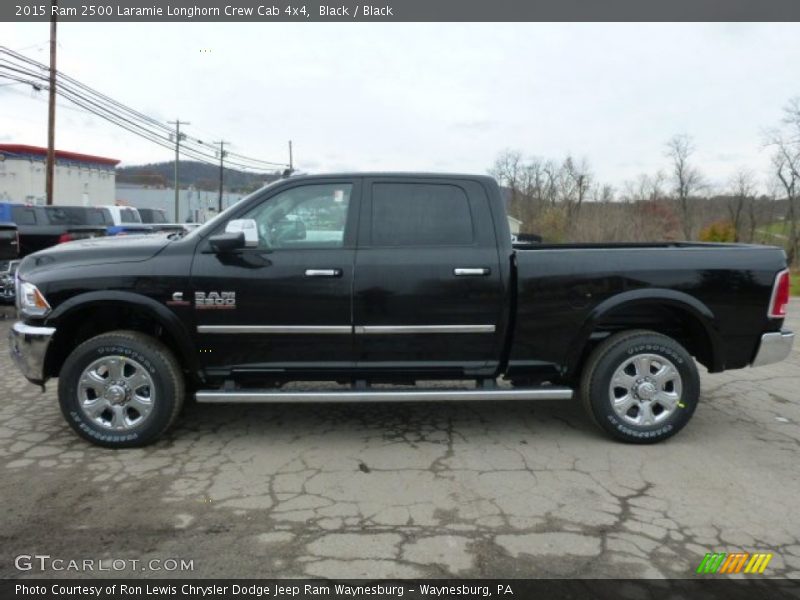  2015 2500 Laramie Longhorn Crew Cab 4x4 Black