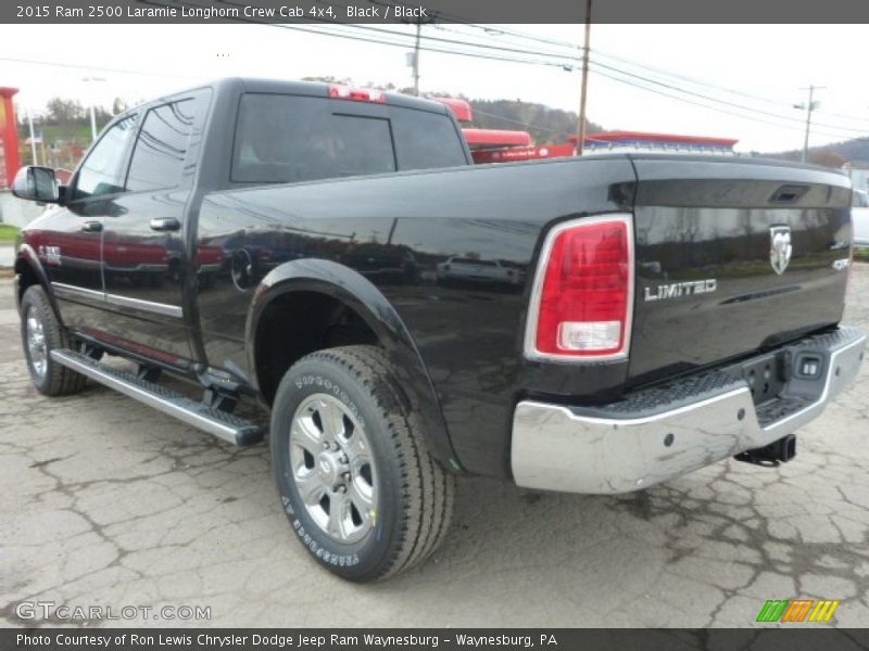 Black / Black 2015 Ram 2500 Laramie Longhorn Crew Cab 4x4