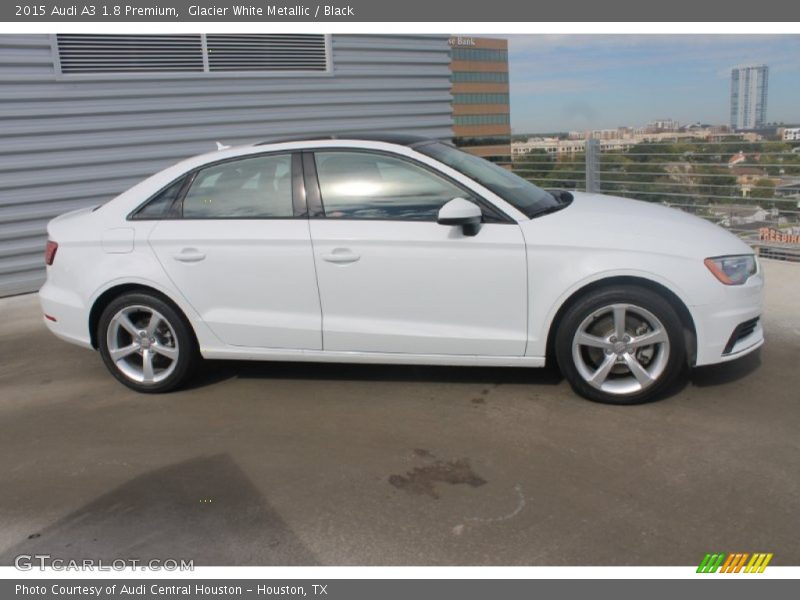Glacier White Metallic / Black 2015 Audi A3 1.8 Premium