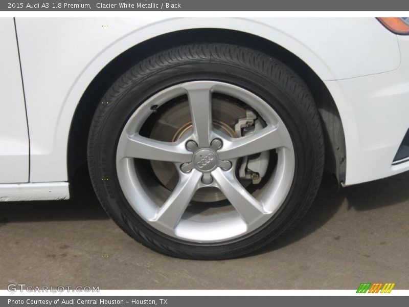 Glacier White Metallic / Black 2015 Audi A3 1.8 Premium