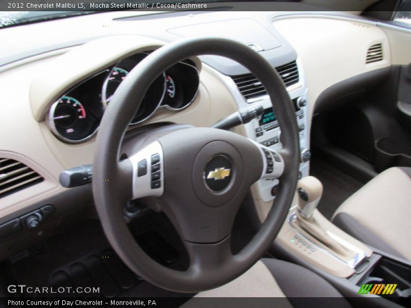 Mocha Steel Metallic / Cocoa/Cashmere 2012 Chevrolet Malibu LS