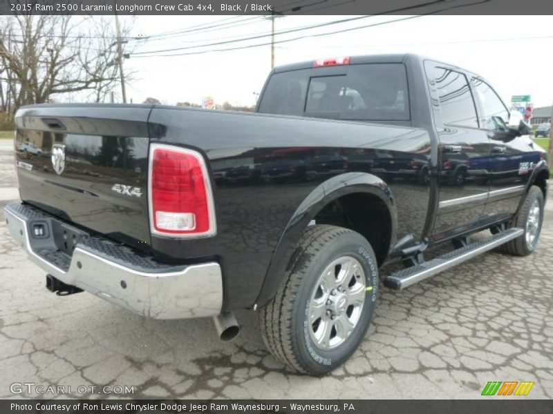 Black / Black 2015 Ram 2500 Laramie Longhorn Crew Cab 4x4