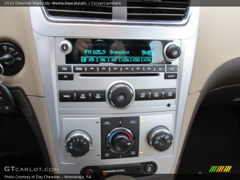 Mocha Steel Metallic / Cocoa/Cashmere 2012 Chevrolet Malibu LS