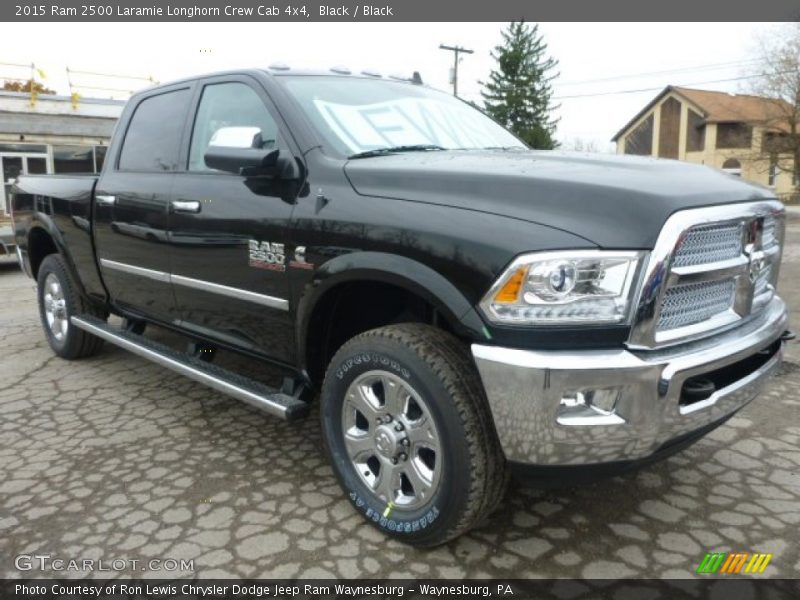 Front 3/4 View of 2015 2500 Laramie Longhorn Crew Cab 4x4