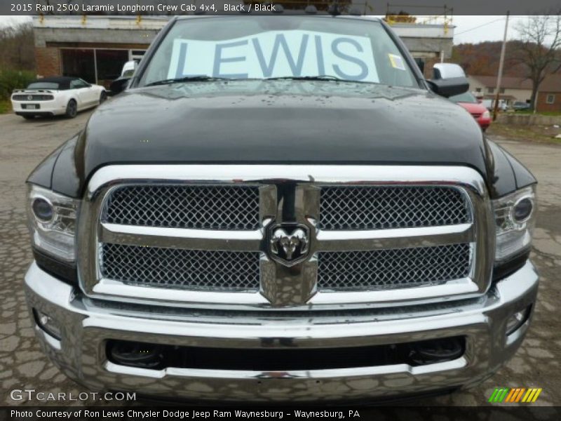 Black / Black 2015 Ram 2500 Laramie Longhorn Crew Cab 4x4