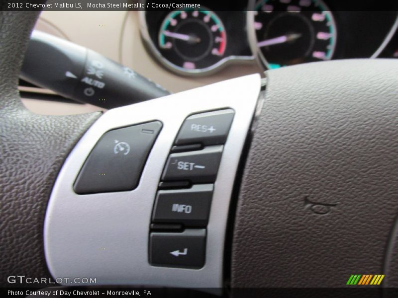 Mocha Steel Metallic / Cocoa/Cashmere 2012 Chevrolet Malibu LS