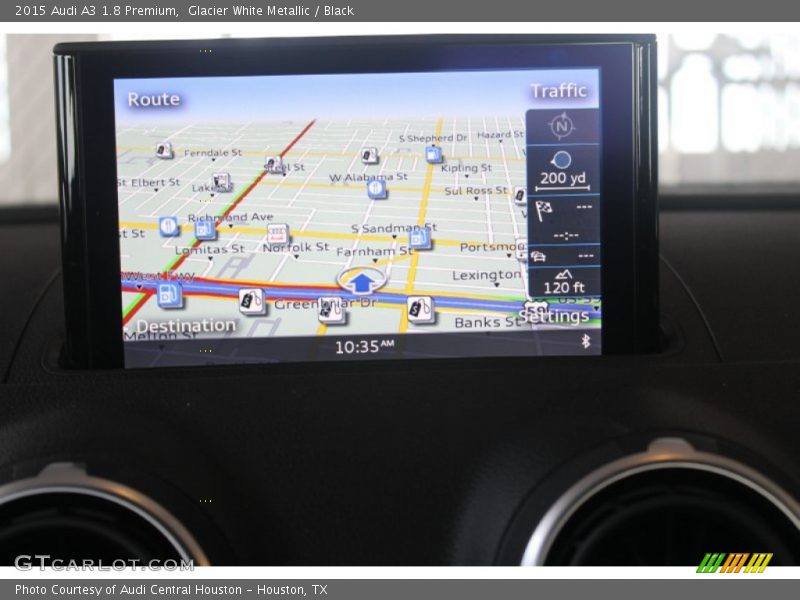 Glacier White Metallic / Black 2015 Audi A3 1.8 Premium