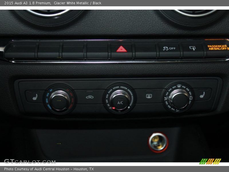 Glacier White Metallic / Black 2015 Audi A3 1.8 Premium